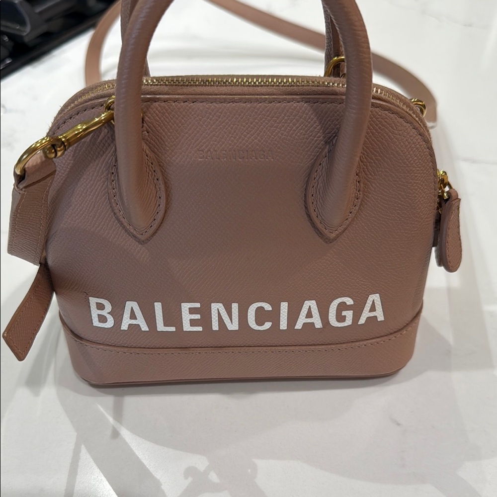 Balenciaga Tan Leather Women's Bag